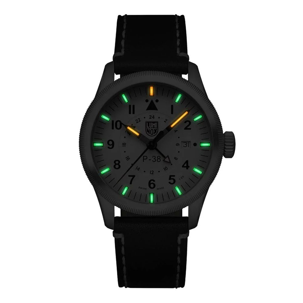 Montre Movado analogique cuir noire