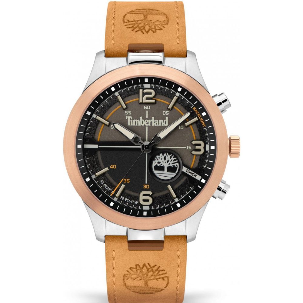 Montre Sullivan en cuir marron