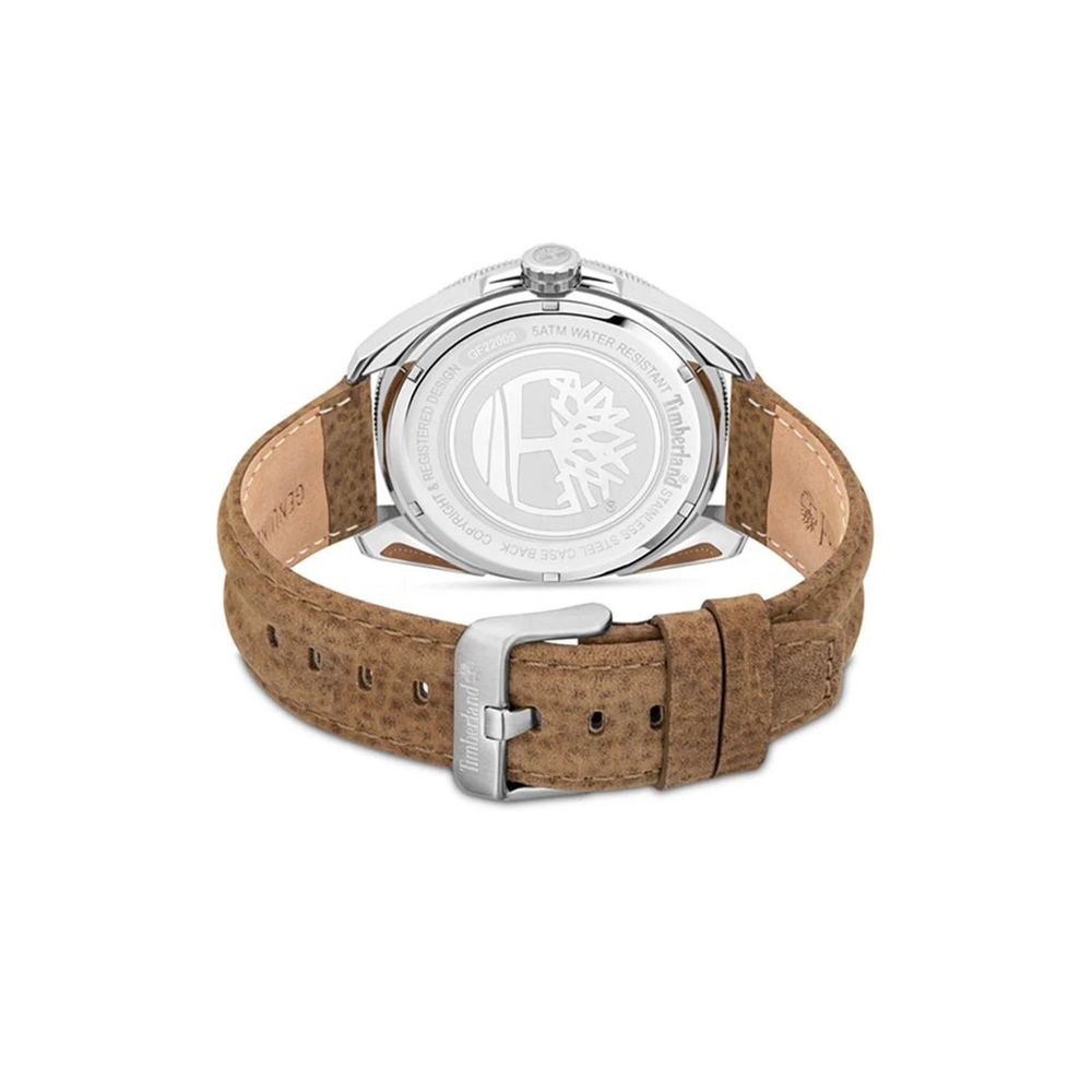 Montre Fairhill en cuir marron