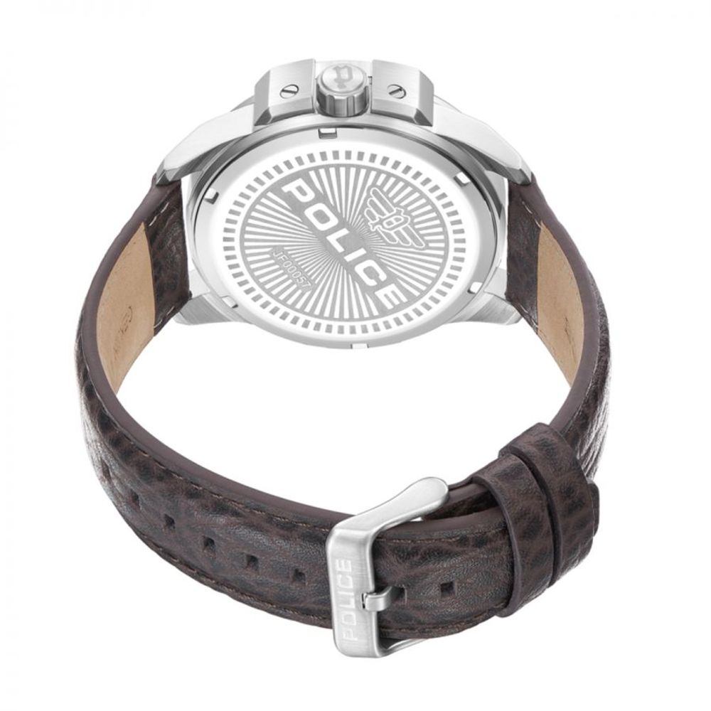 Montre Brown cuir brune grise