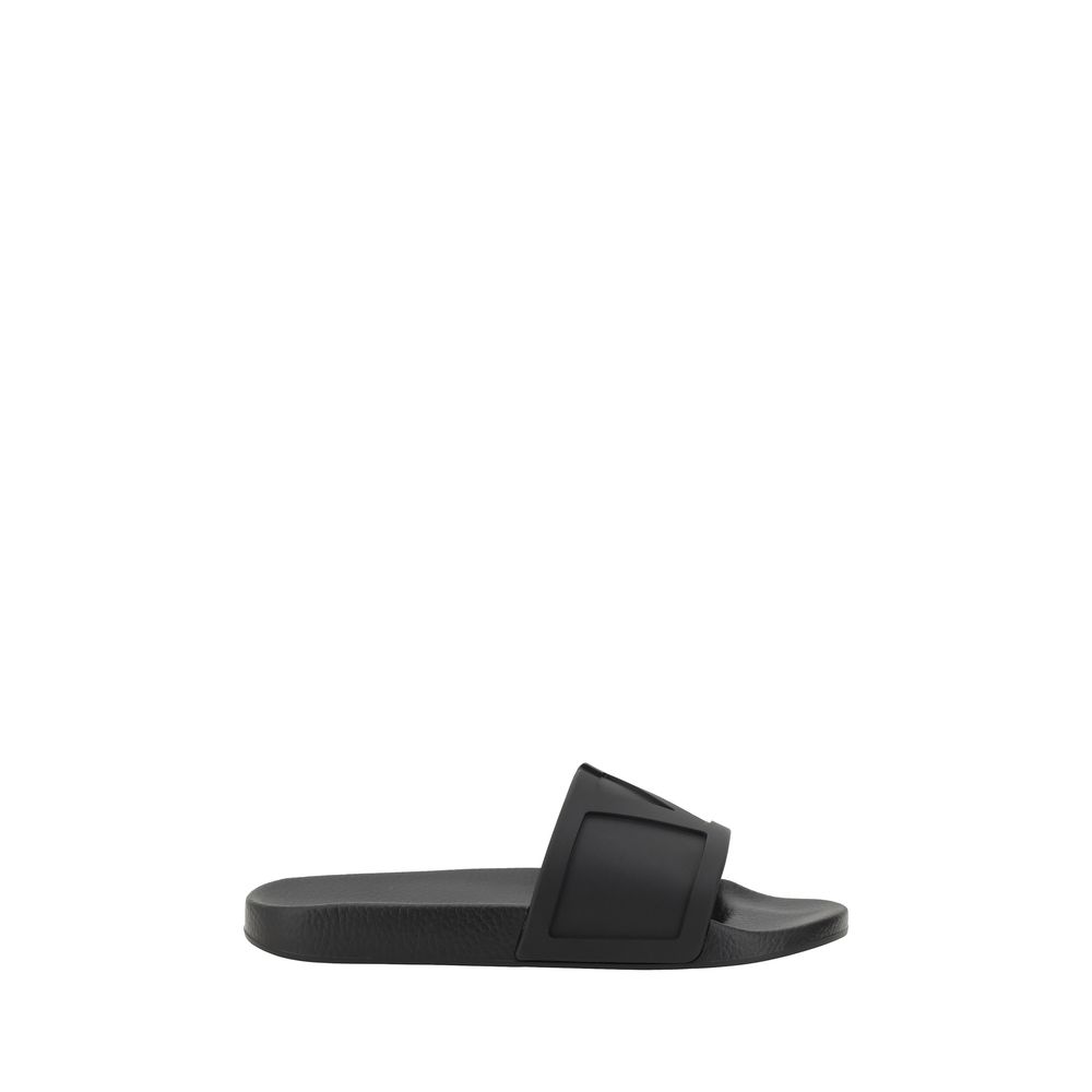 Sandales Valentino Garavani VLogo noires
