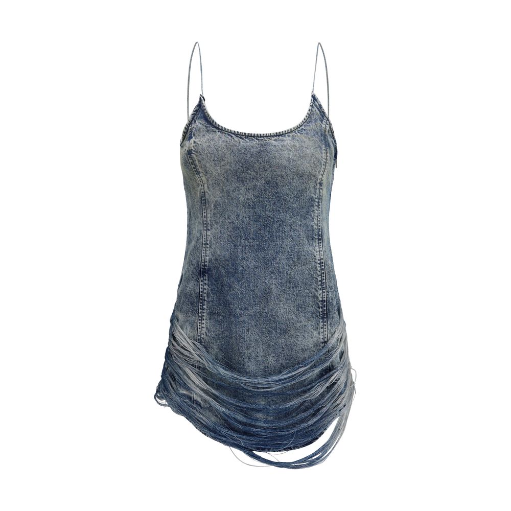 Robe Diesel De-dra-short-fsg denim