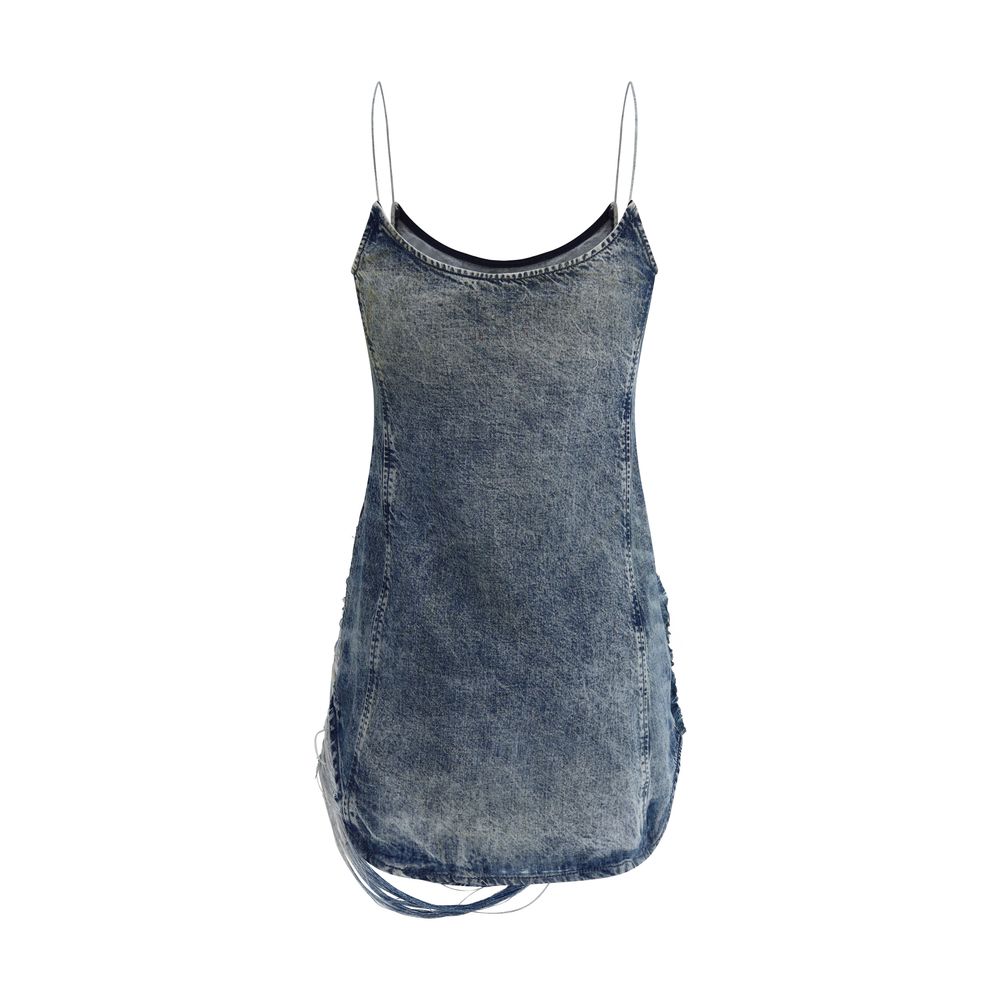 Robe Diesel De-dra-short-fsg denim