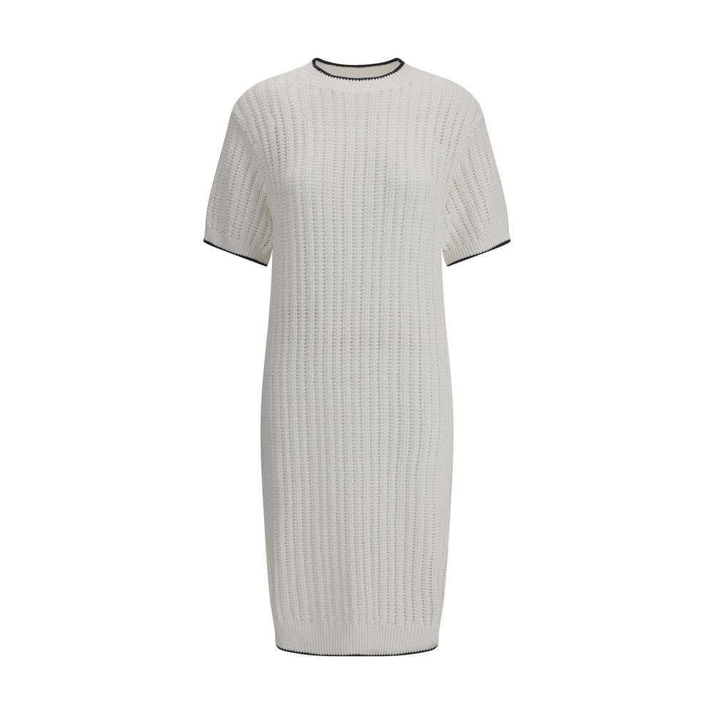 Robe midi Brunello Cucinelli multicolore