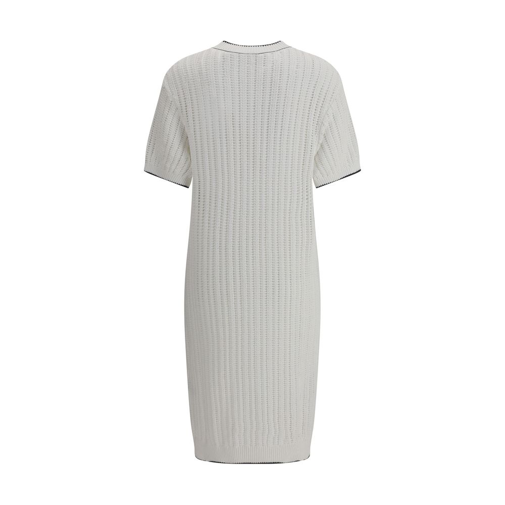 Robe midi Brunello Cucinelli multicolore