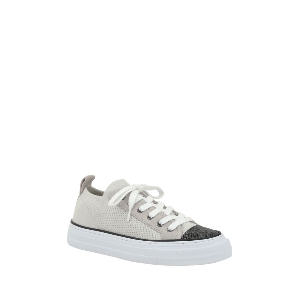 "Baskets Brunello Cucinelli beiges"