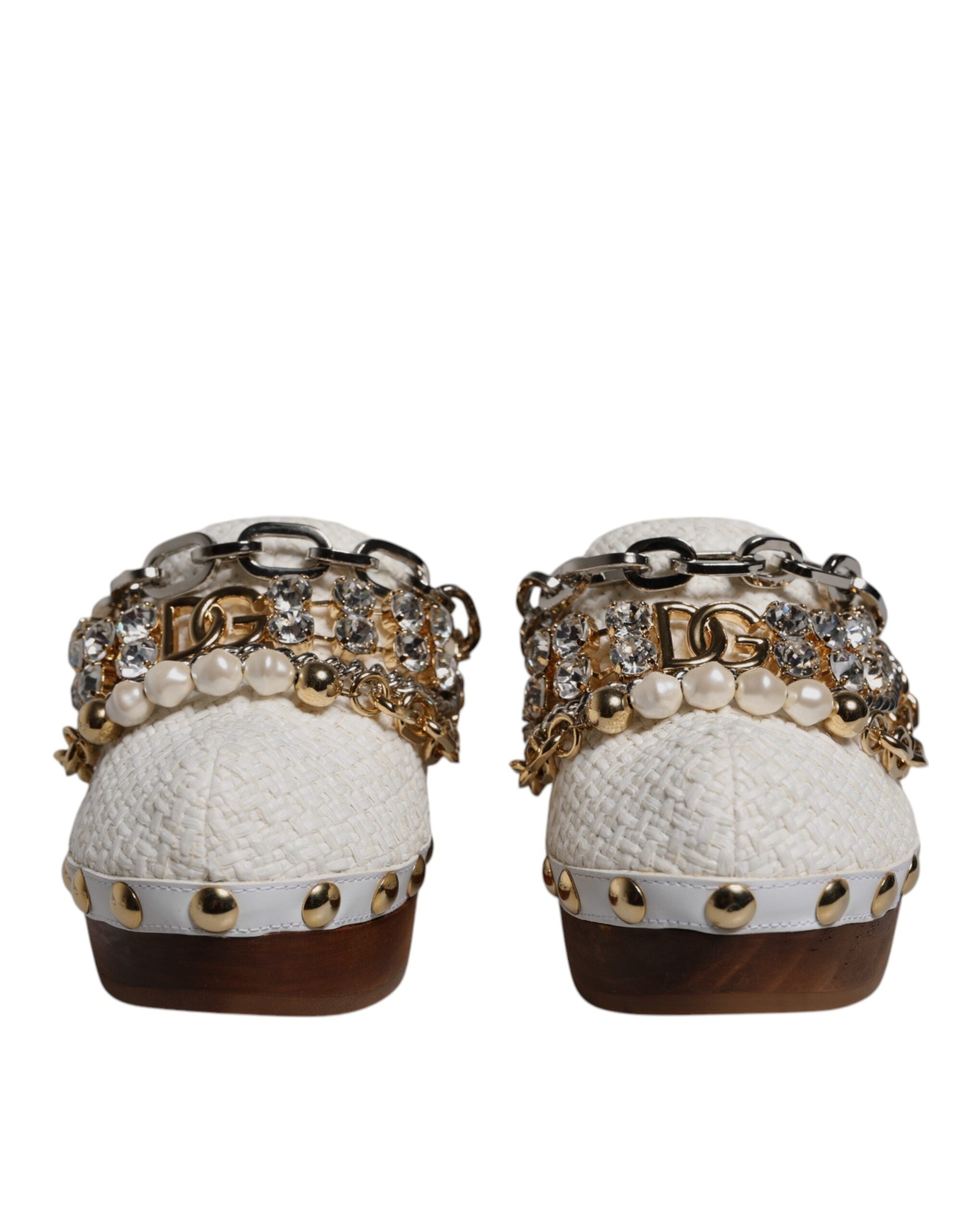 Sandales Dolce & Gabbana Clogs blanches