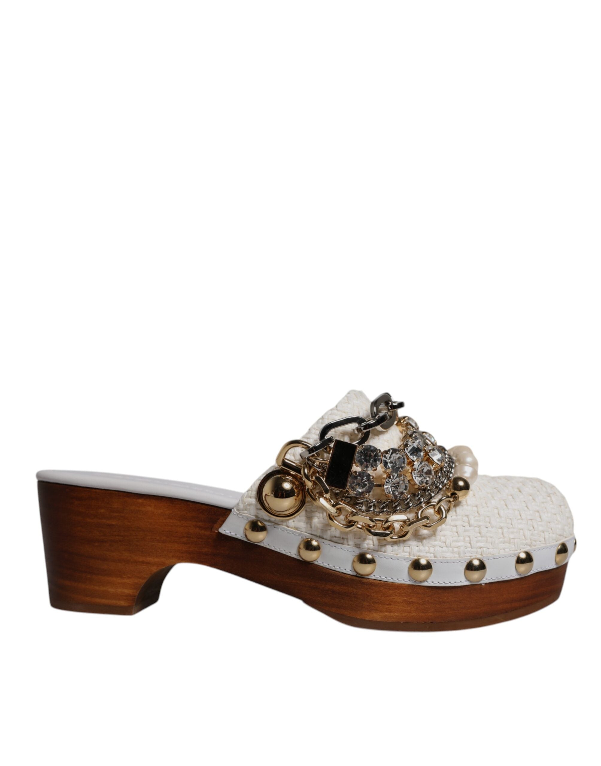 Sandales Dolce & Gabbana Clogs blanches