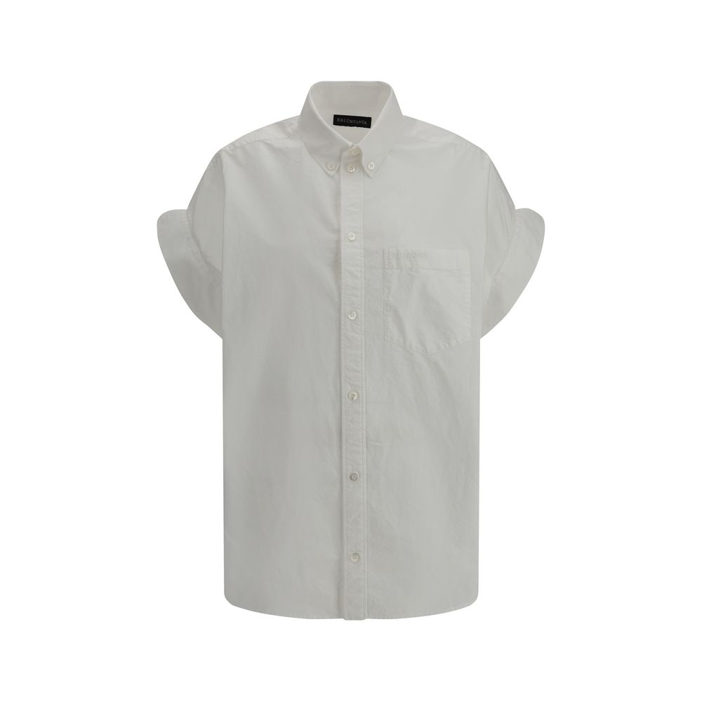 Chemise Balenciaga oversize noire