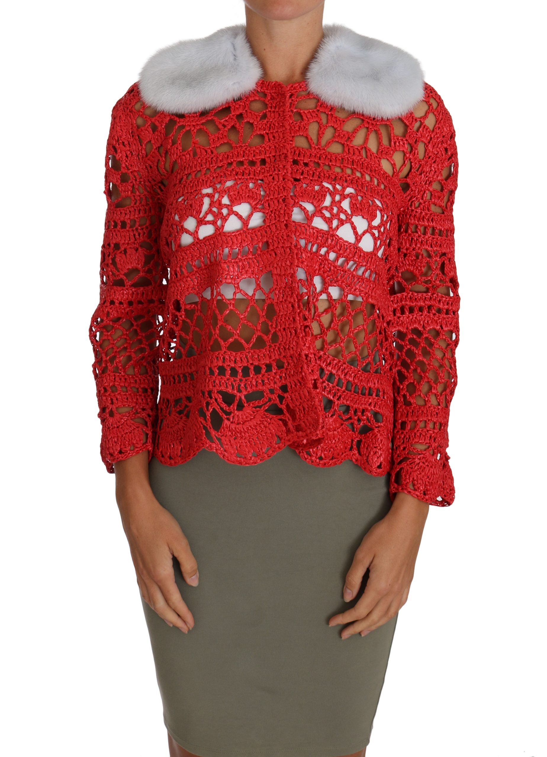 Cardigan Dolce & Gabbana rouge