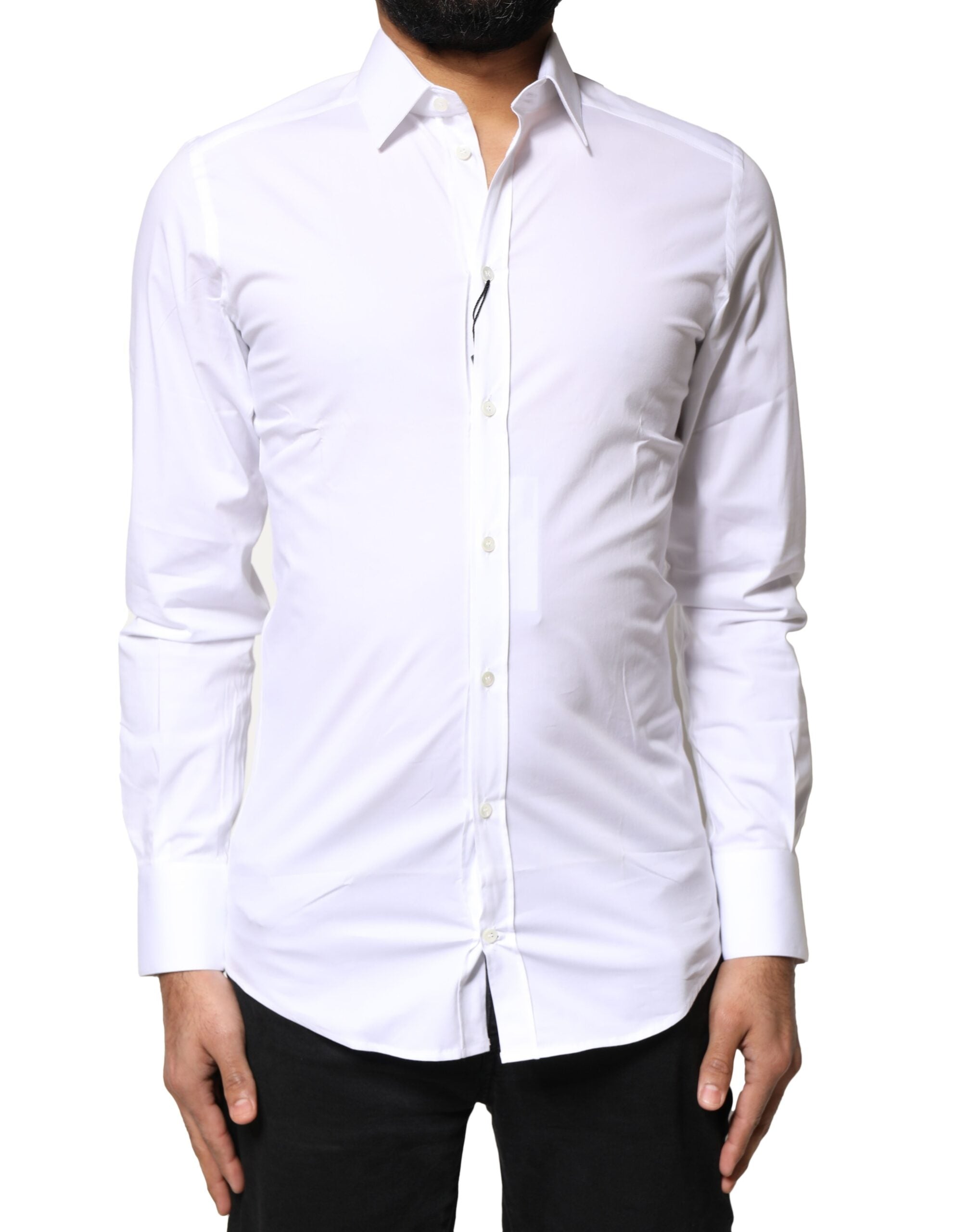 Chemise Dolce & Gabbana GOLD blanche