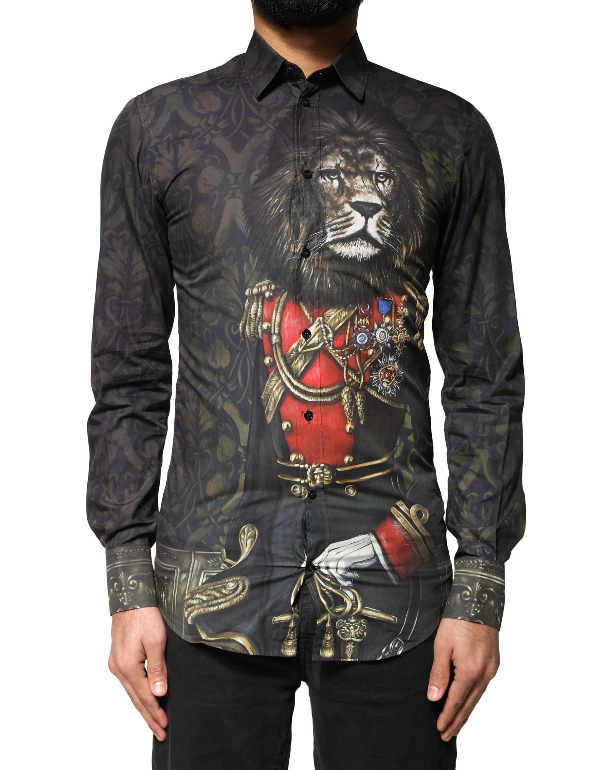 Chemise Dolce & Gabbana GOLD noire