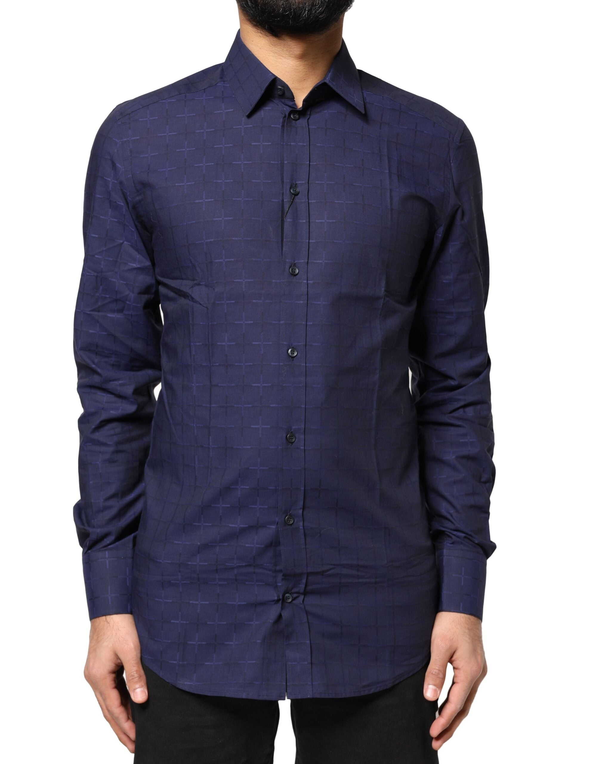 Chemise Dolce & Gabbana GOLD bleue