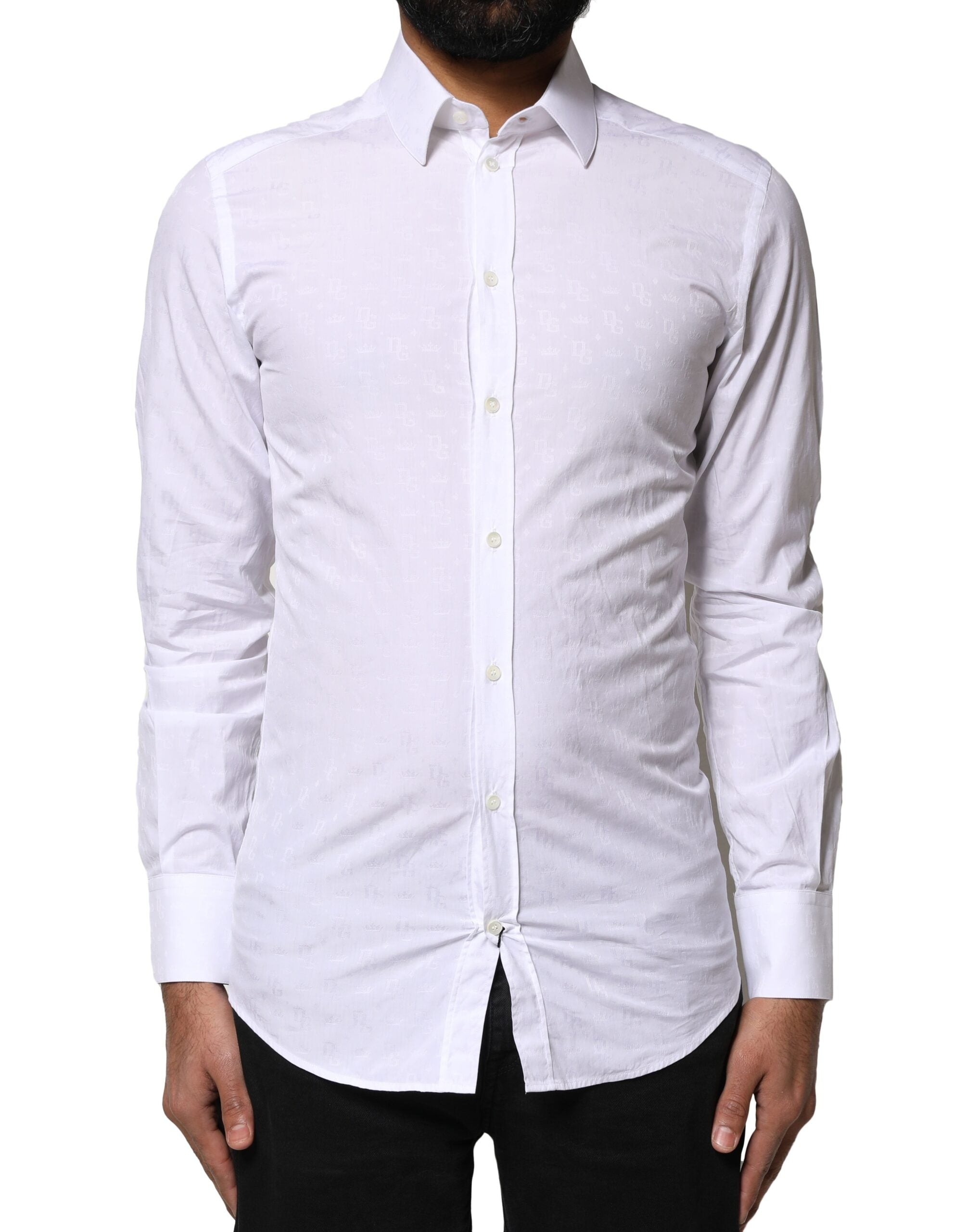 Chemise Dolce & Gabbana GOLD blanche
