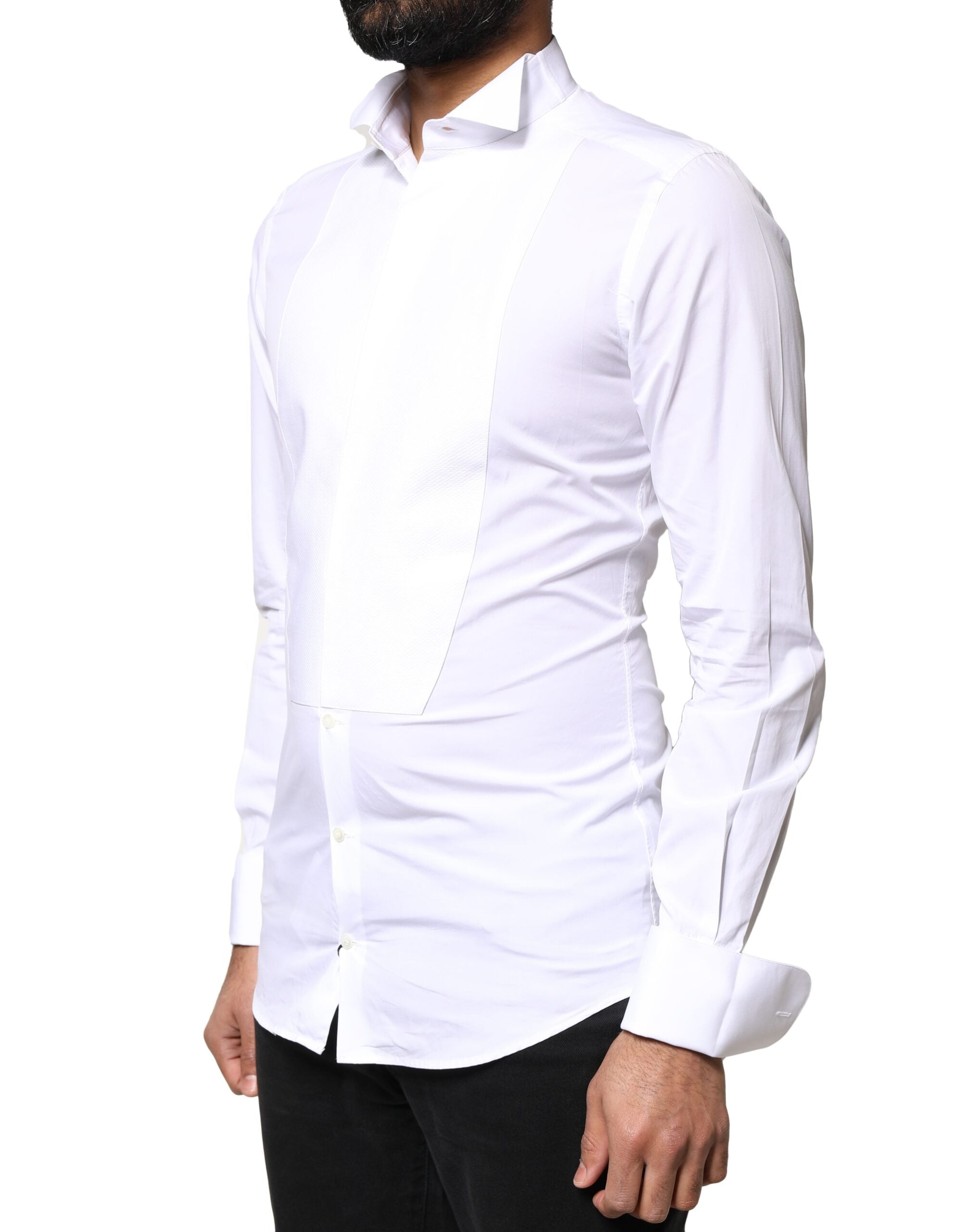 Chemise Dolce & Gabbana GOLD blanche