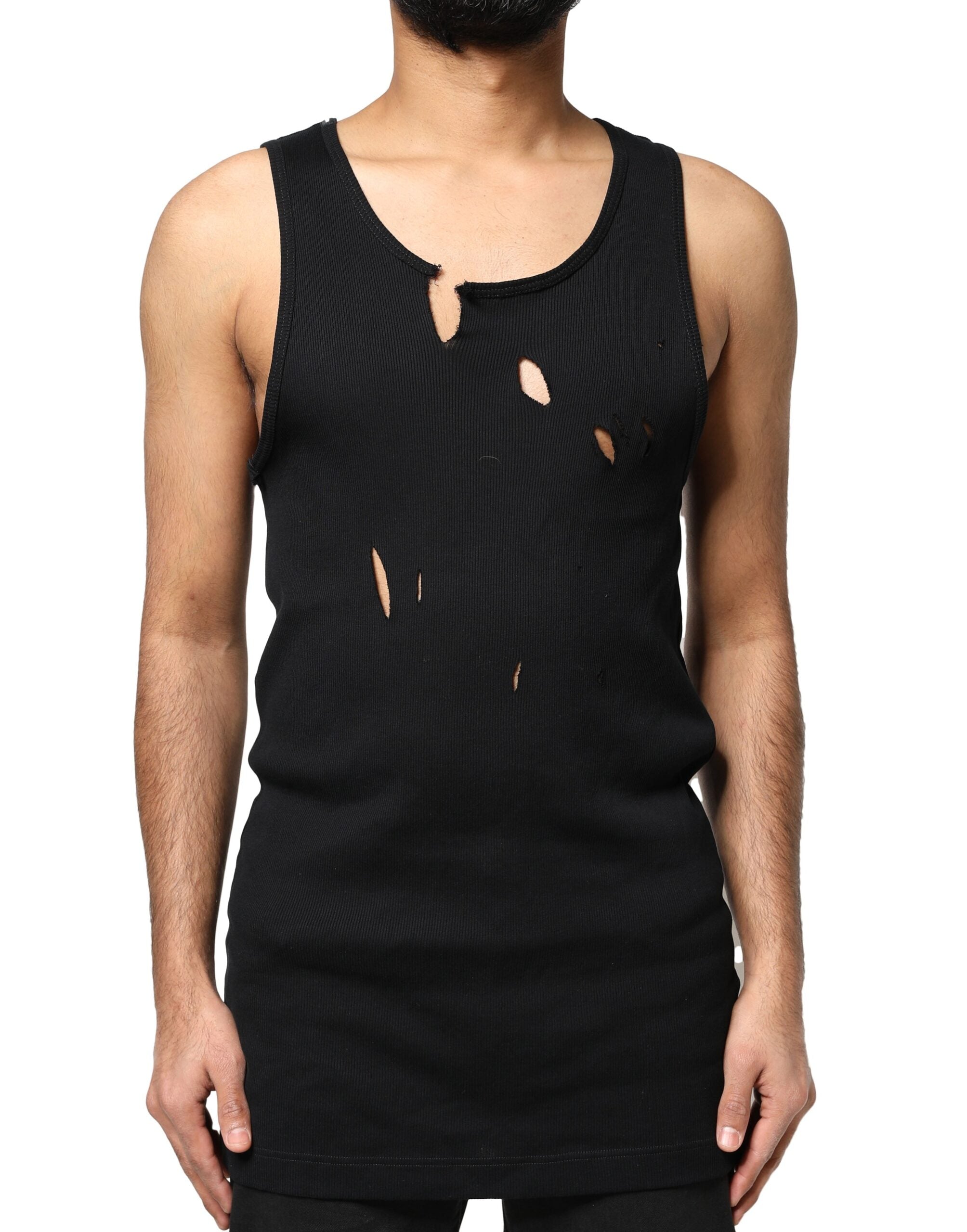 T-shirt Dolce & Gabbana sans manches noir