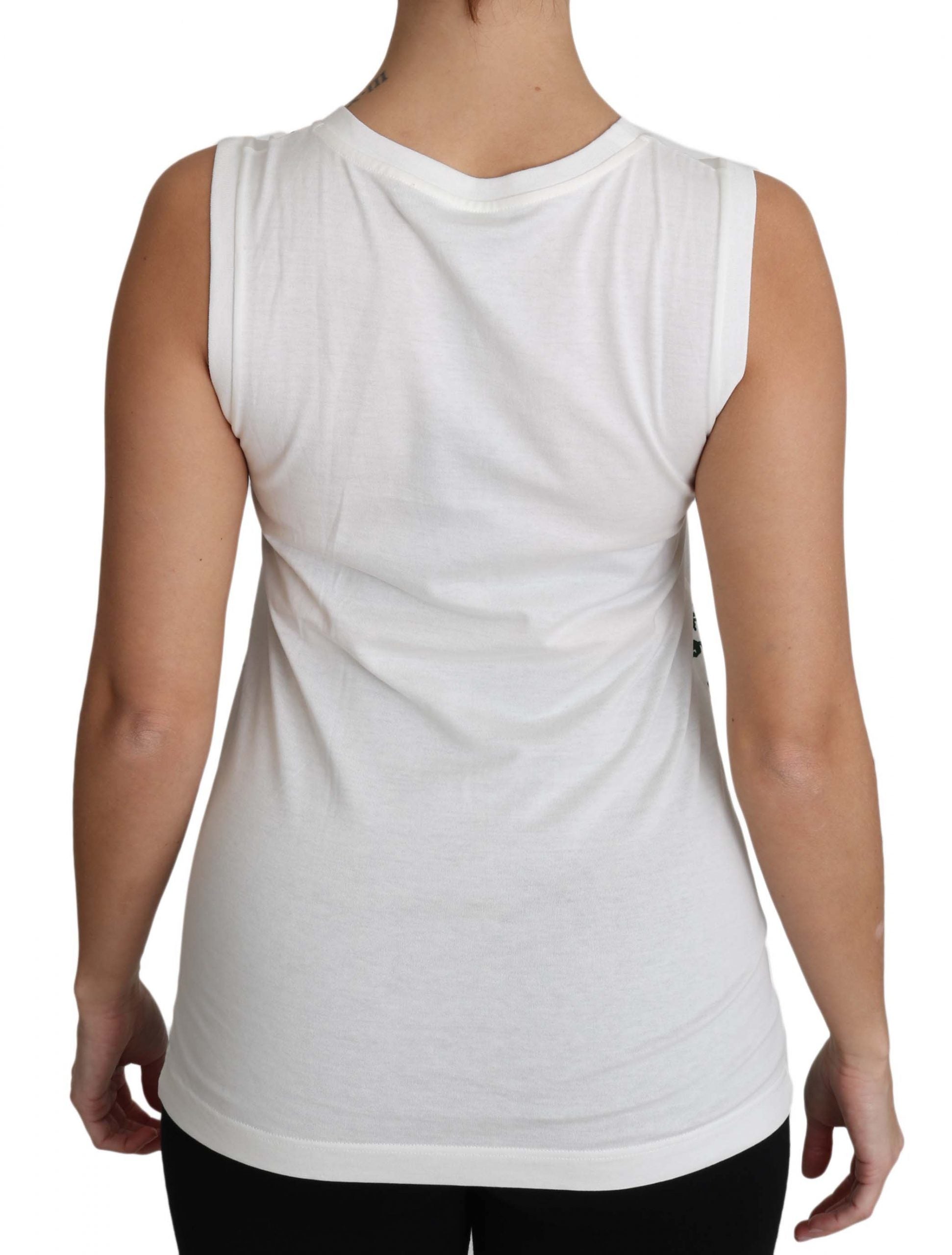T-shirt Dolce & Gabbana #dgfamily blanc
