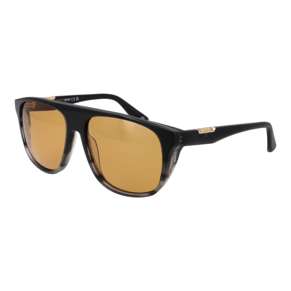 Lunettes de soleil Black Men aviator noires