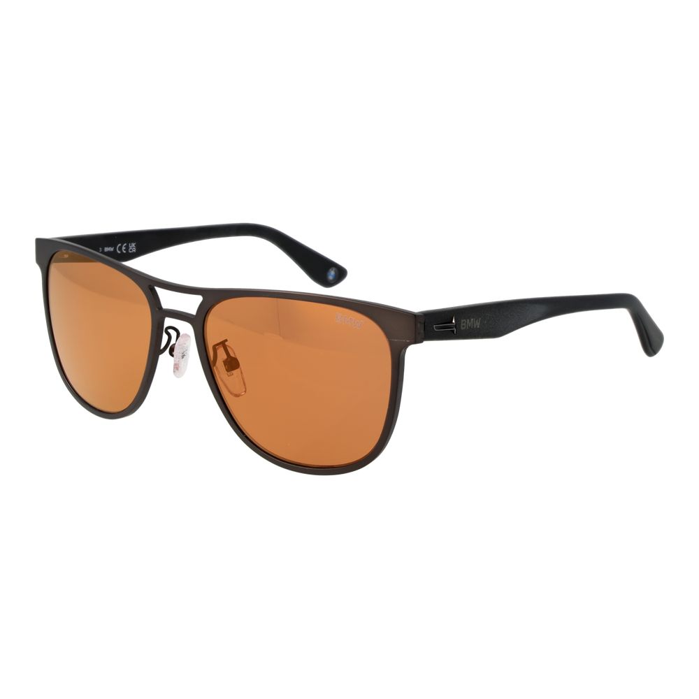 Lunettes de soleil Gray Men aviators gunmetal