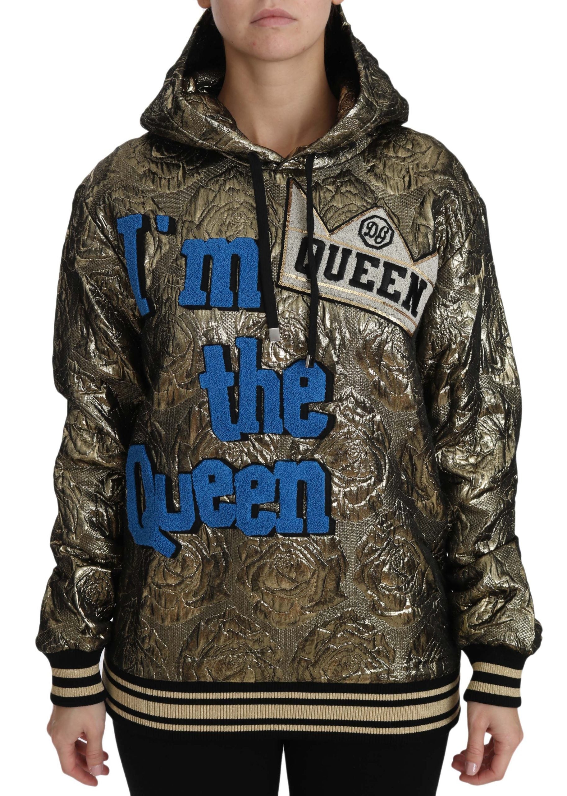 Sweatshirt Dolce & Gabbana Im The Queen multicolore