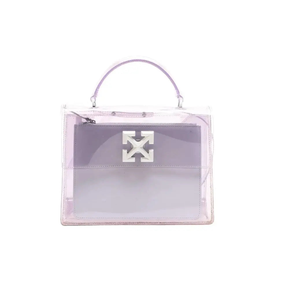 Sac besace Off-White transparent blanc cassé Off-White