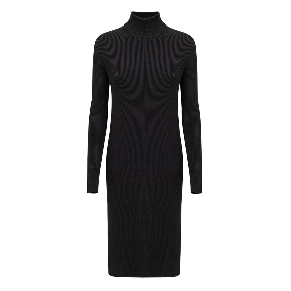 Robe Bottega Veneta Ribbed noire