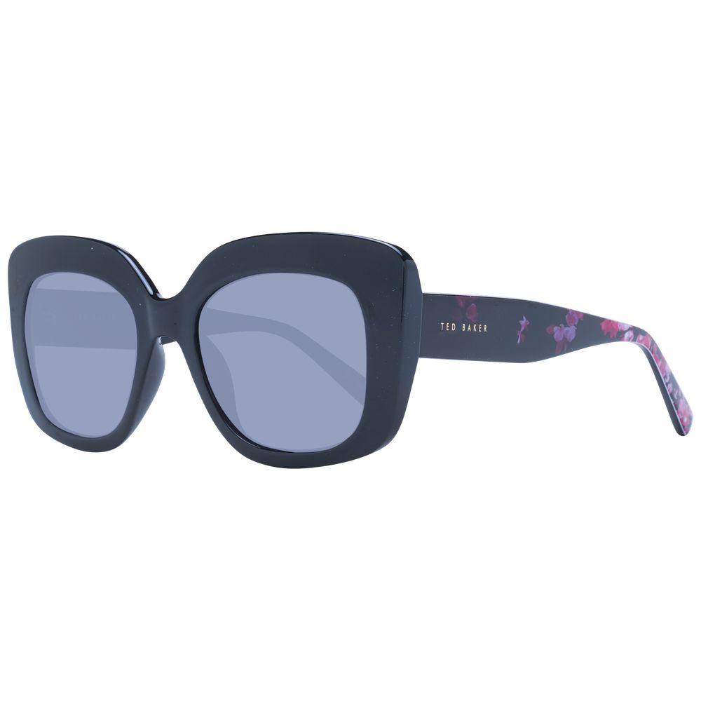 Lunettes de soleil noires femmes grises