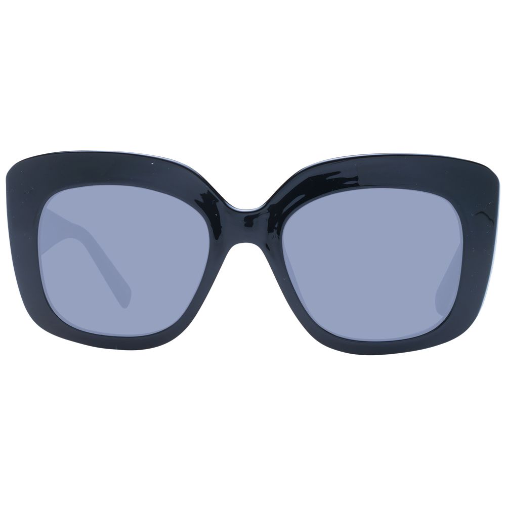 Lunettes de soleil noires femmes grises