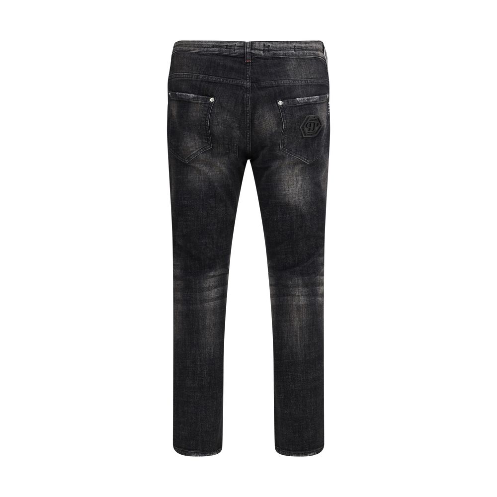 Jeans Philipp Plein skinny noirs