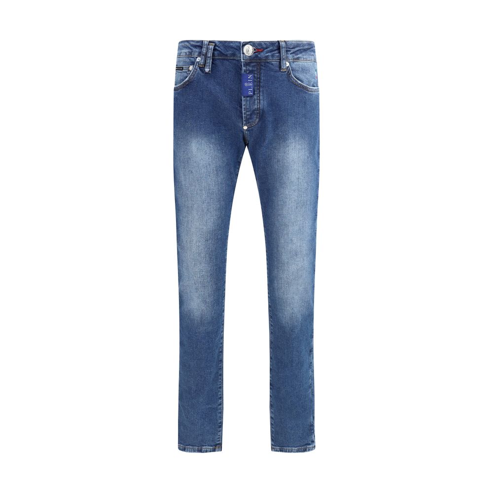 Jeans Philipp Plein straight noirs