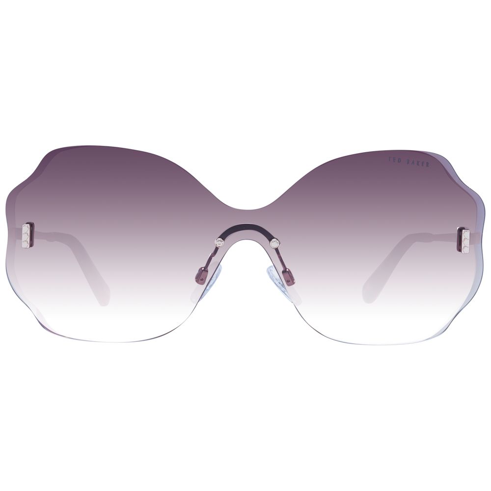 Lunettes de soleil Rose Gold rimless roses