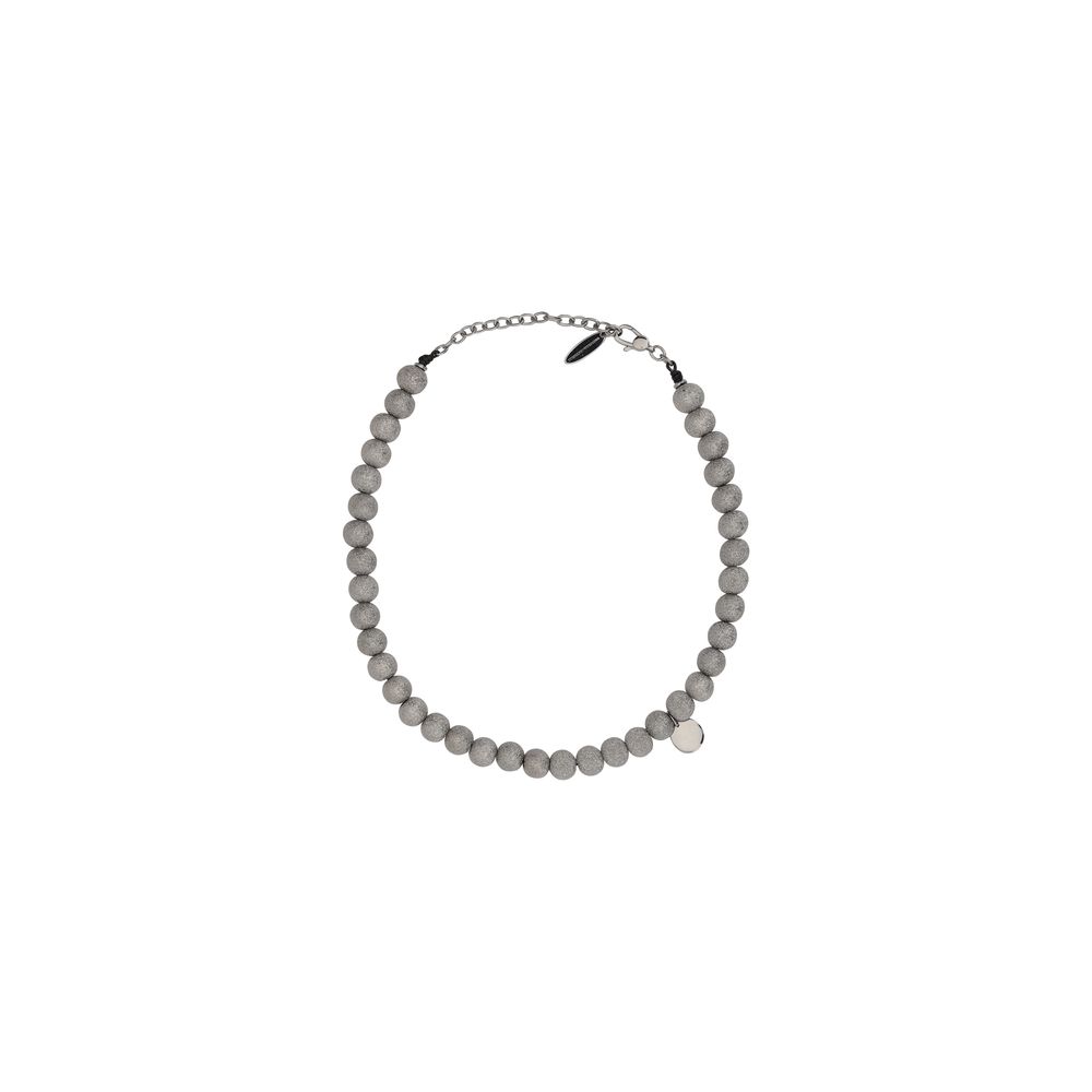 Collier Brunello Cucinelli Shimmer argent