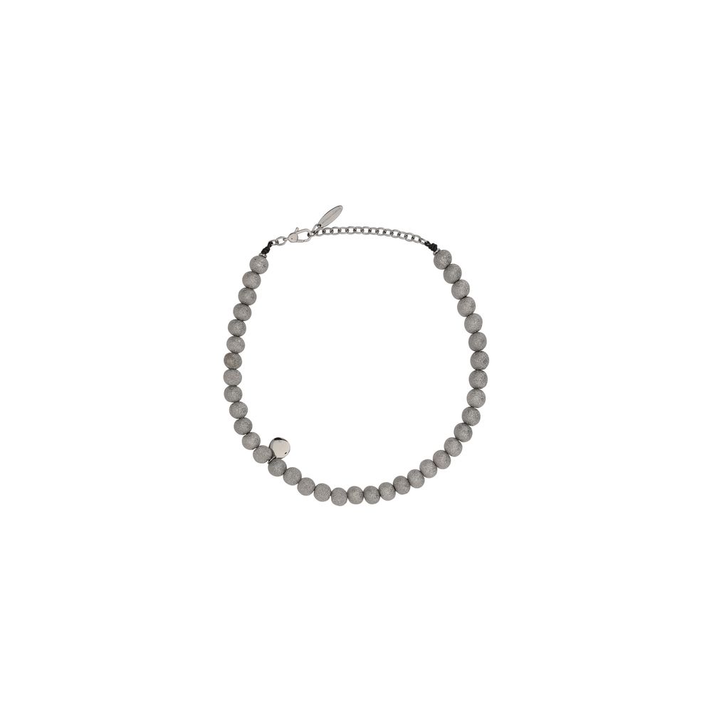 Collier Brunello Cucinelli Shimmer argent