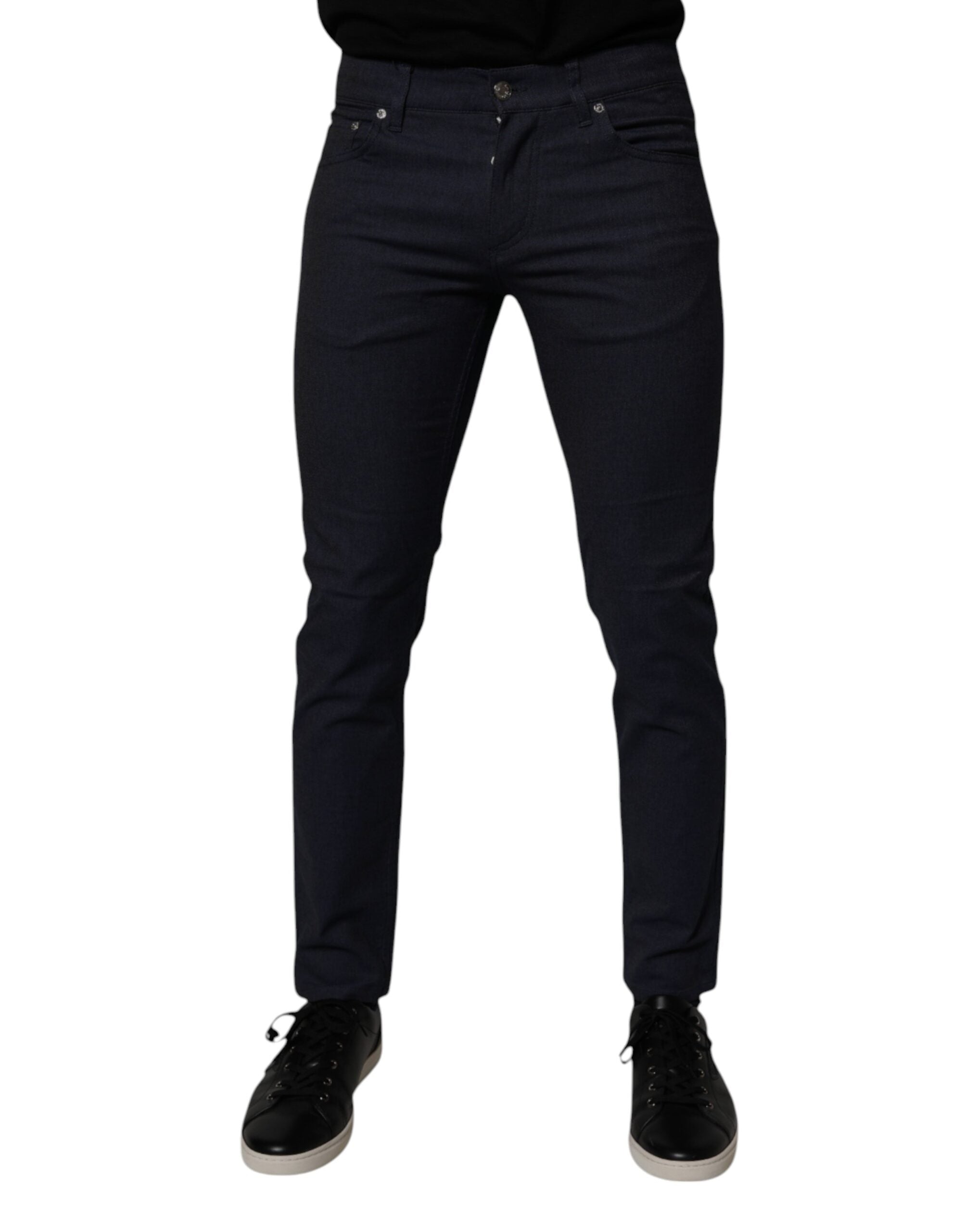 Jeans Dolce & Gabbana skinny bleu foncé