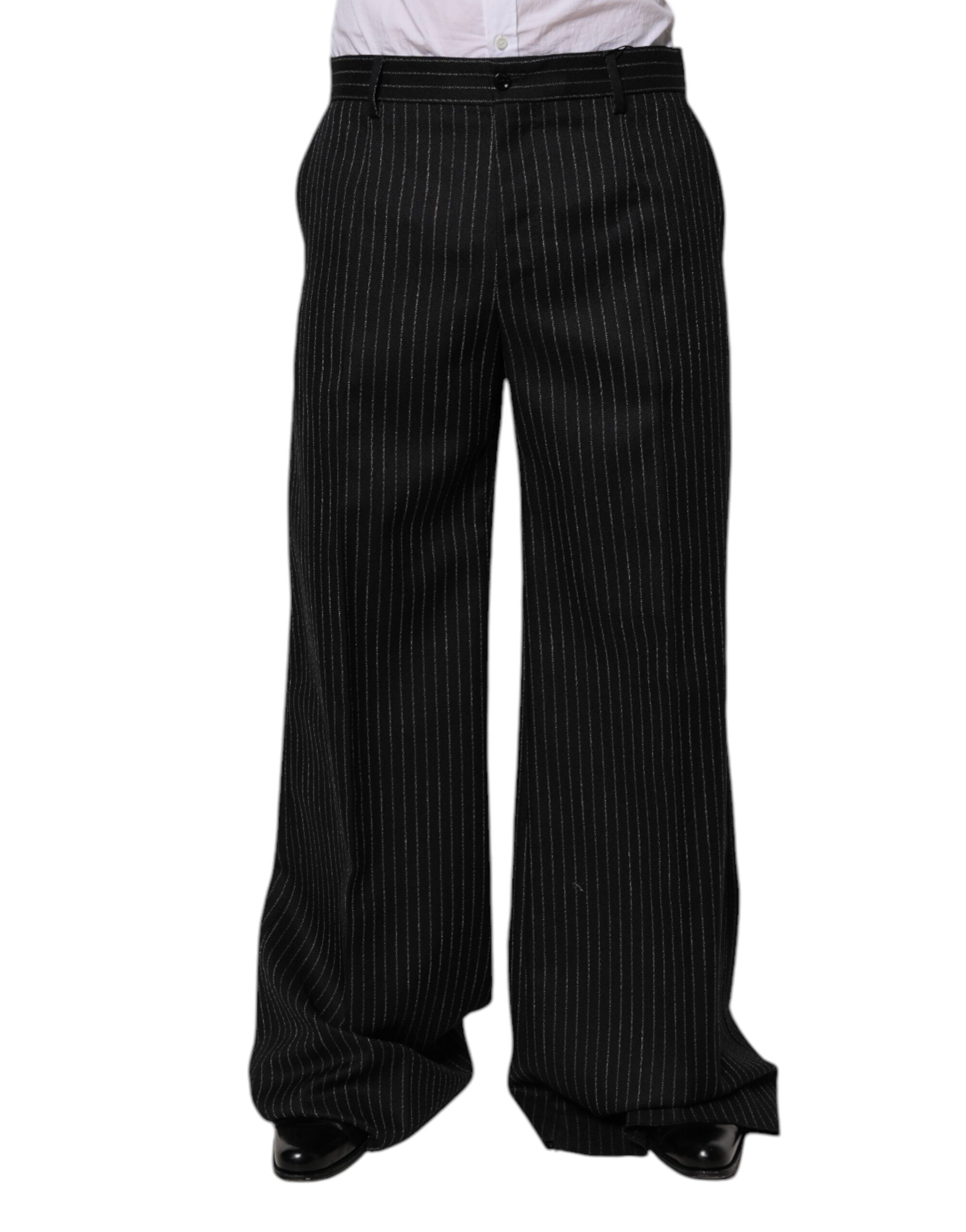 Pantalon Dolce & Gabbana noir rayé