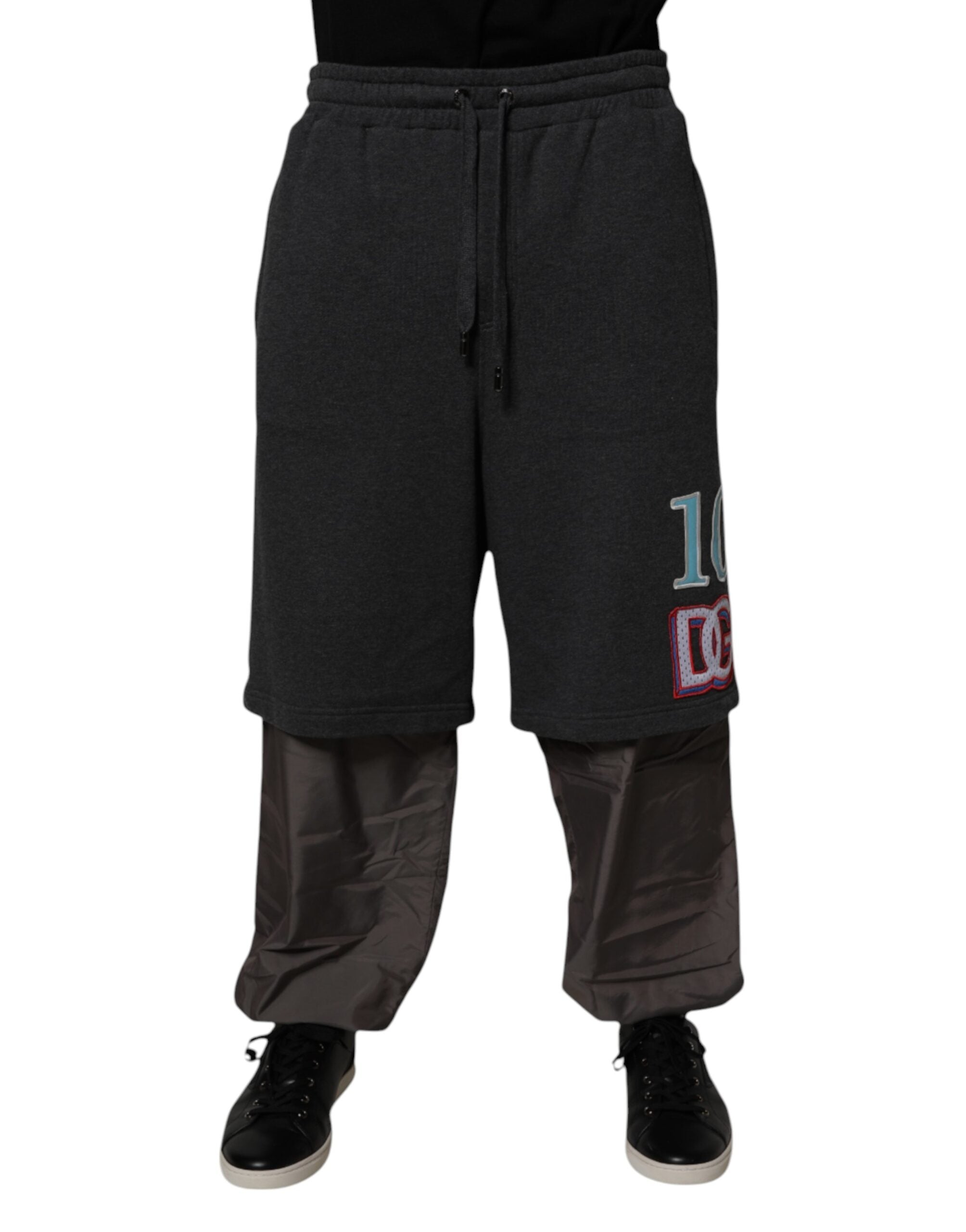 Pantalons Dolce & Gabbana Jogger gris foncé