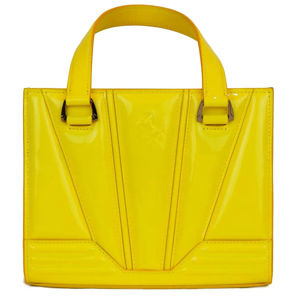 Sac à main Ferrari jaune Ferrari