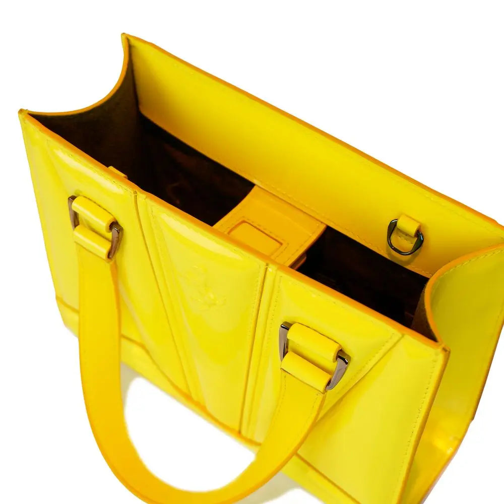 Sac à main Ferrari jaune Ferrari