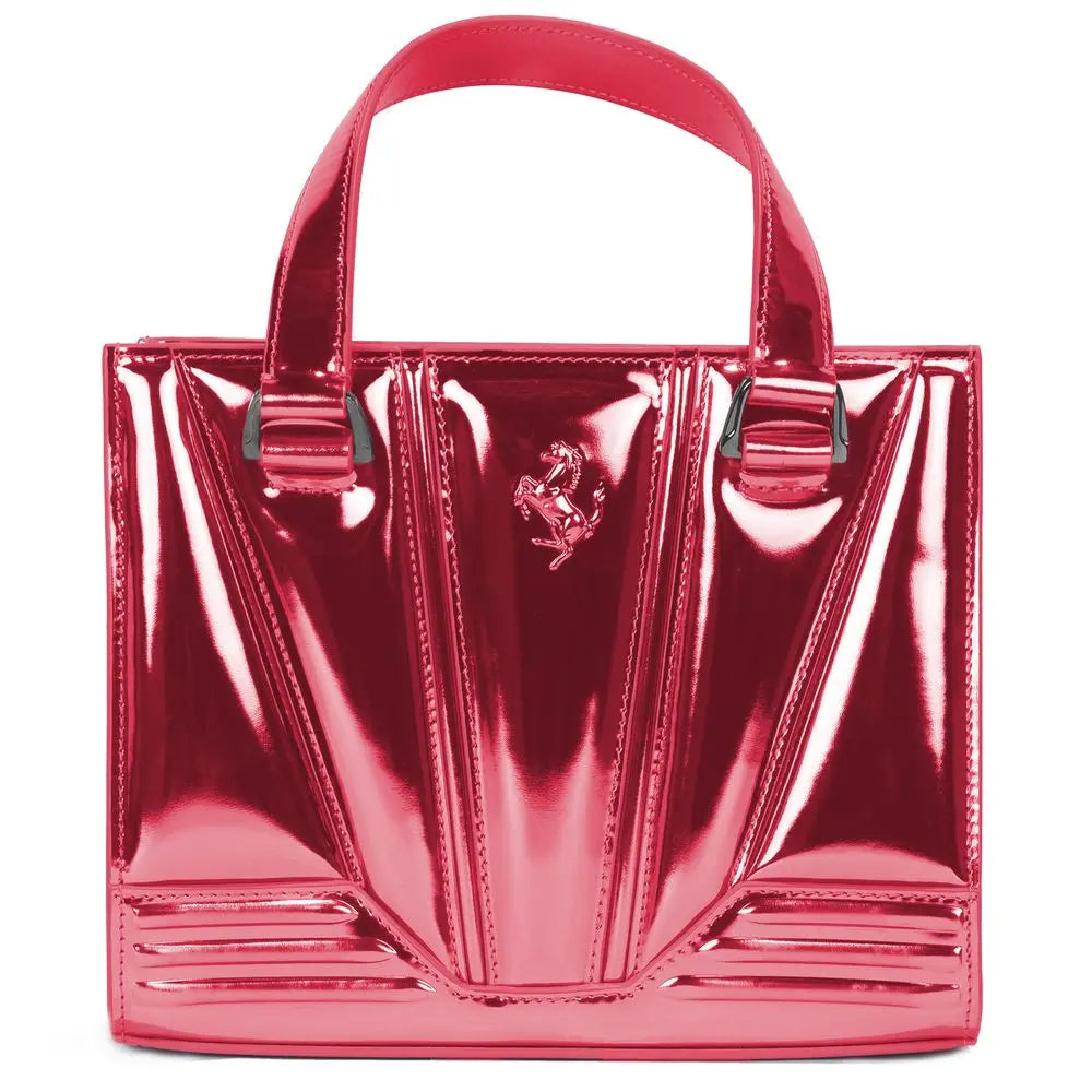 Sac à main Ferrari Fuchsia Métallique Ferrari