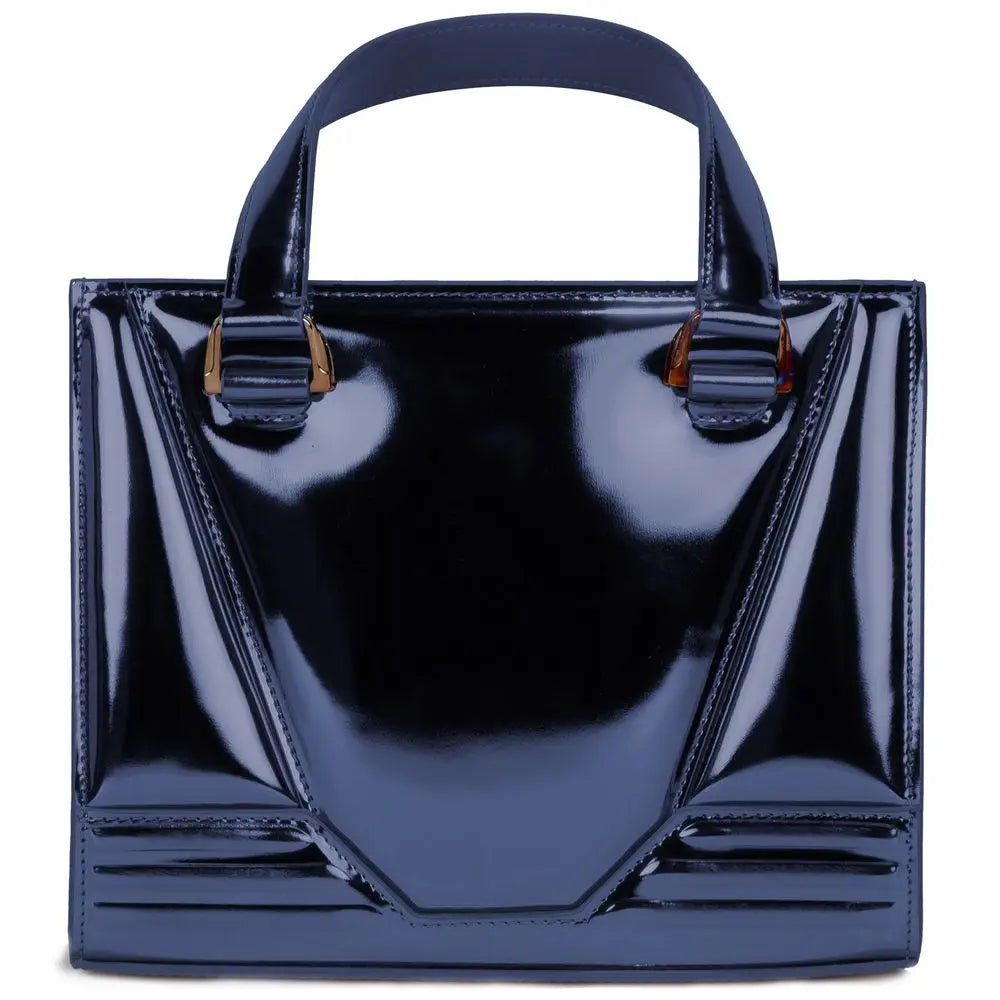 Sac à main Ferrari bleu métallisé Ferrari
