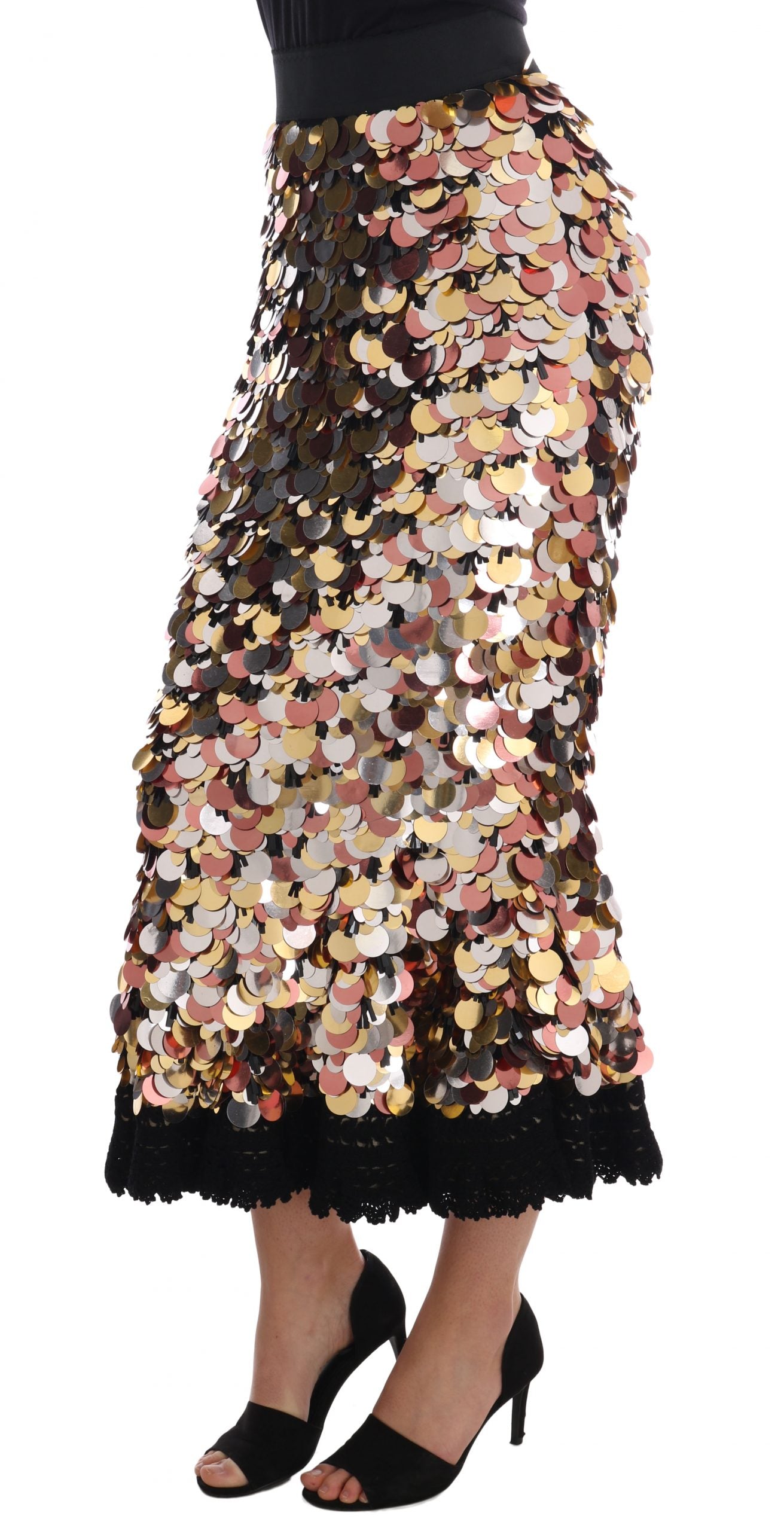Jupe Dolce & Gabbana peplum noire