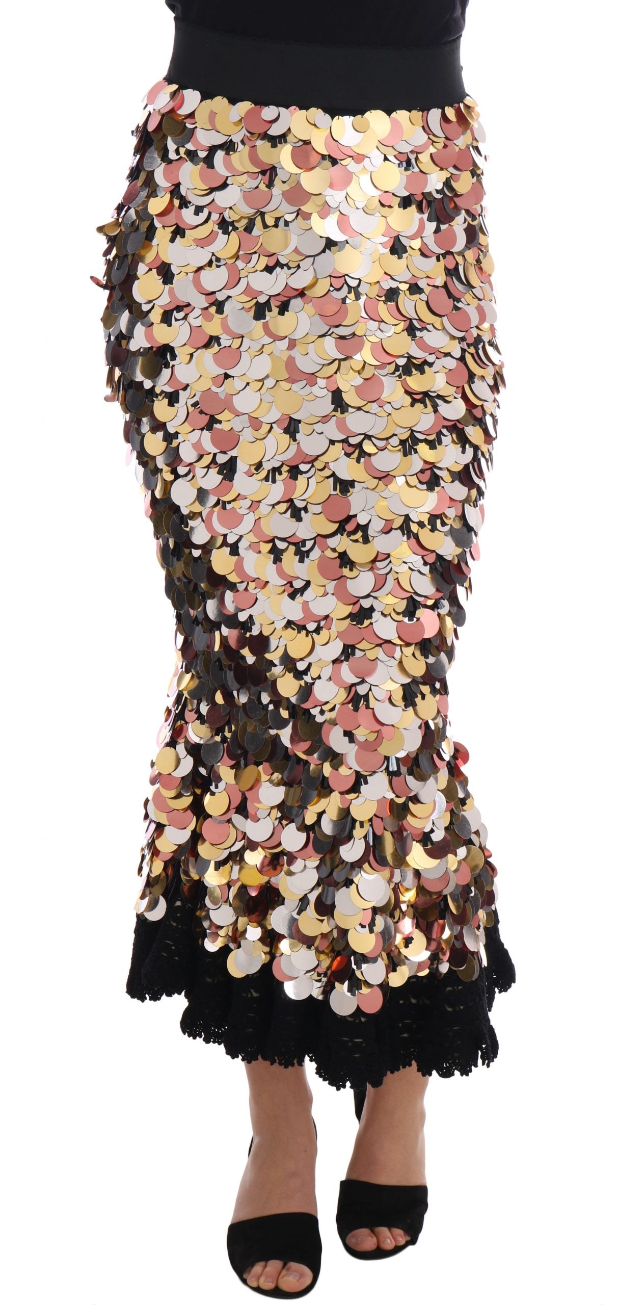 Jupe Dolce & Gabbana peplum noire