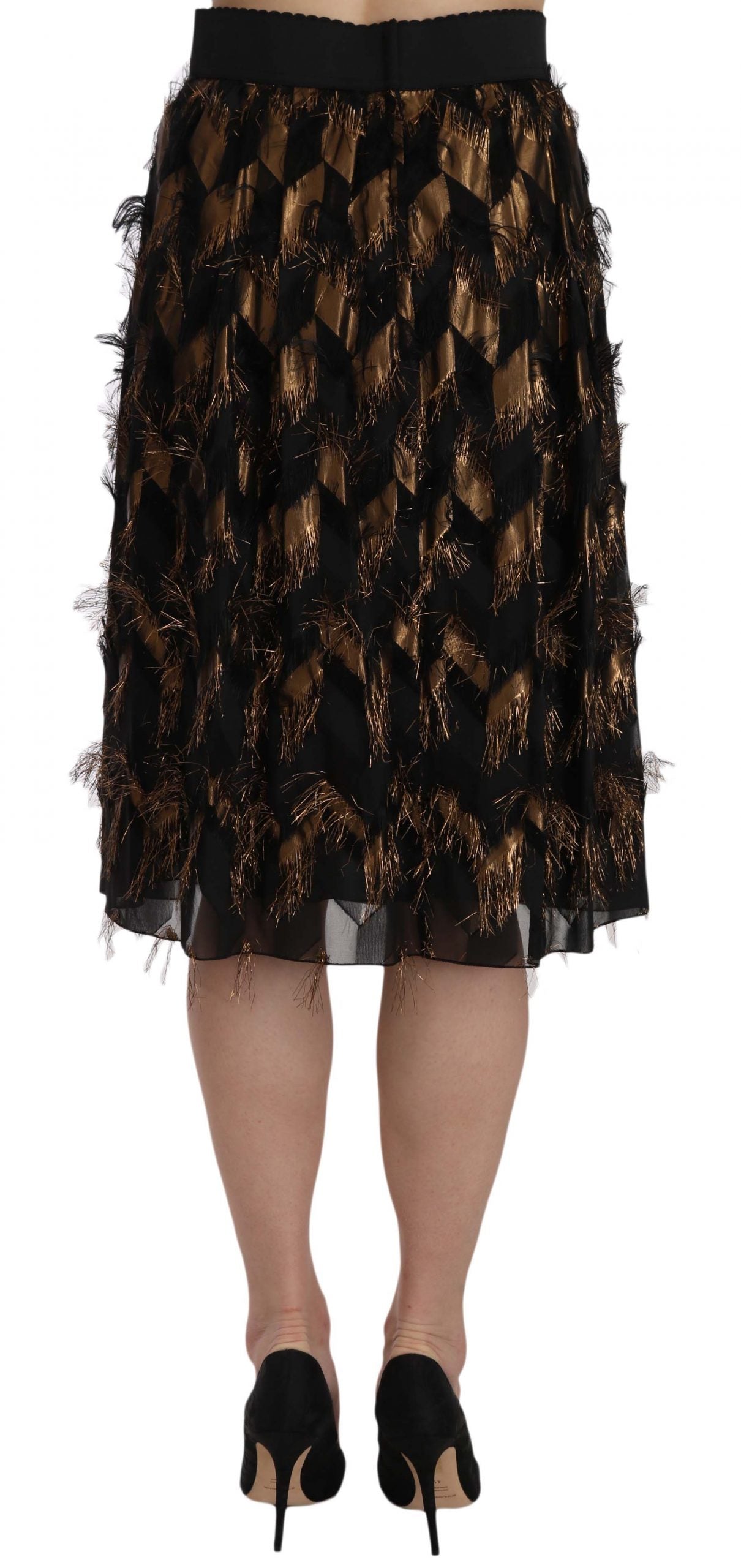 Jupe Dolce & Gabbana haute taille noire