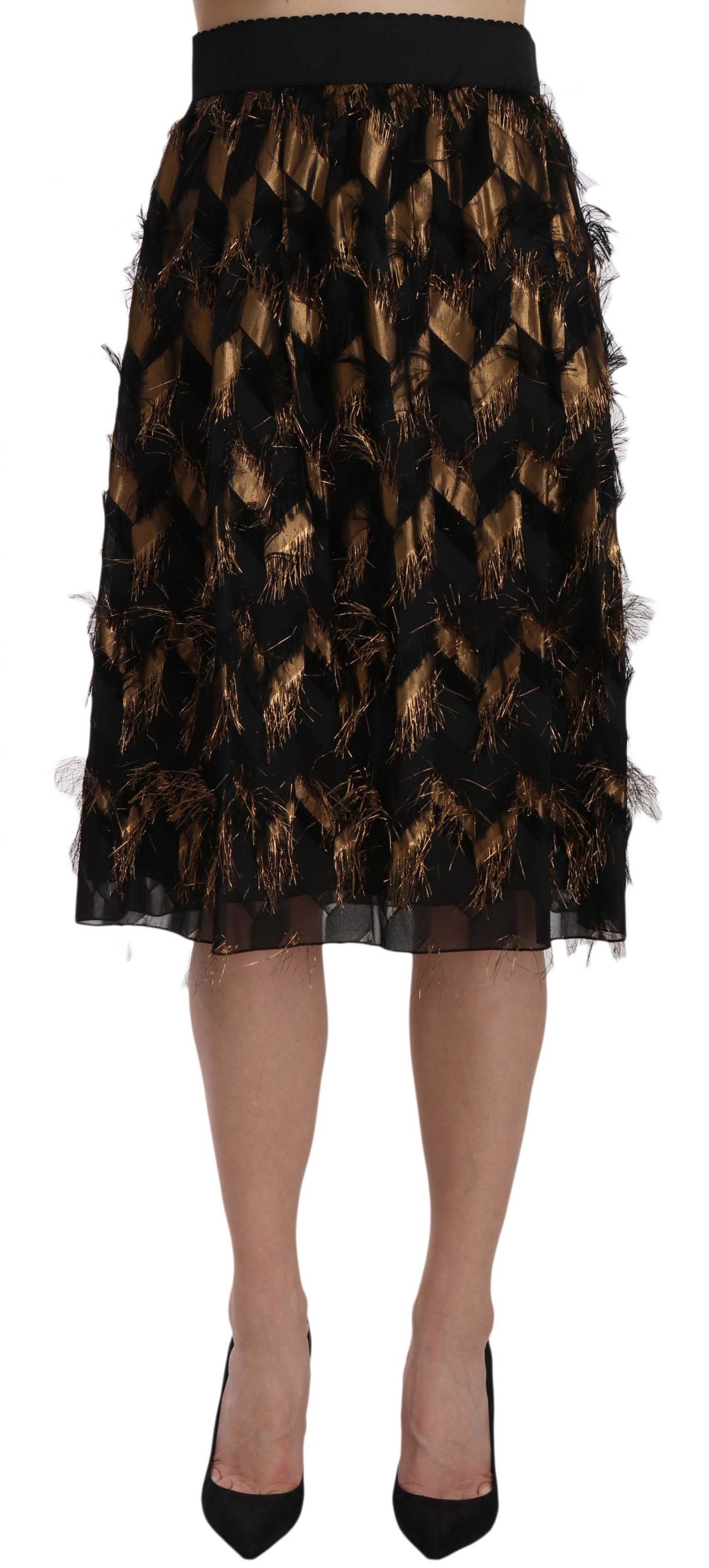 Jupe Dolce & Gabbana haute taille noire