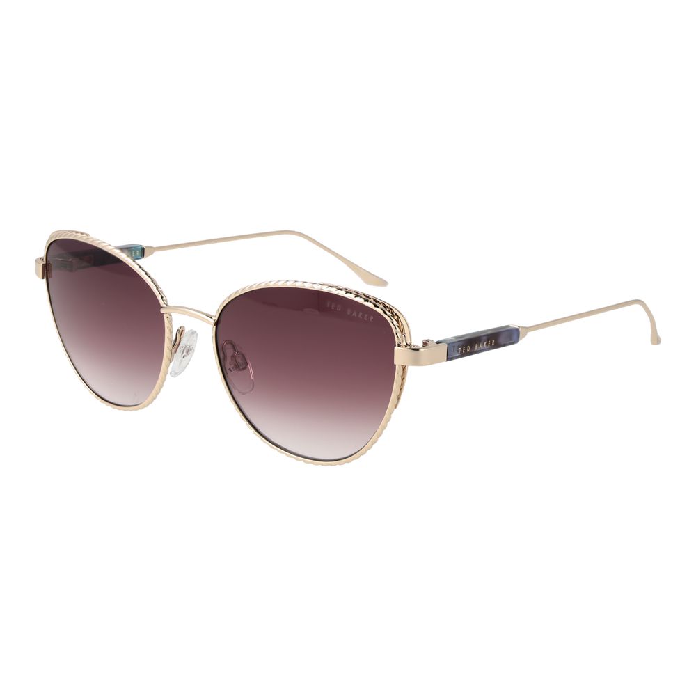 Lunettes de soleil Gold Cat Eye dorées