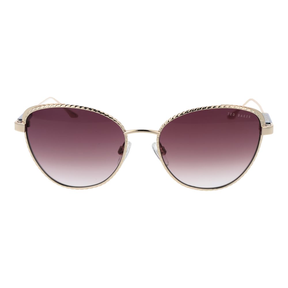 Lunettes de soleil Gold Cat Eye dorées