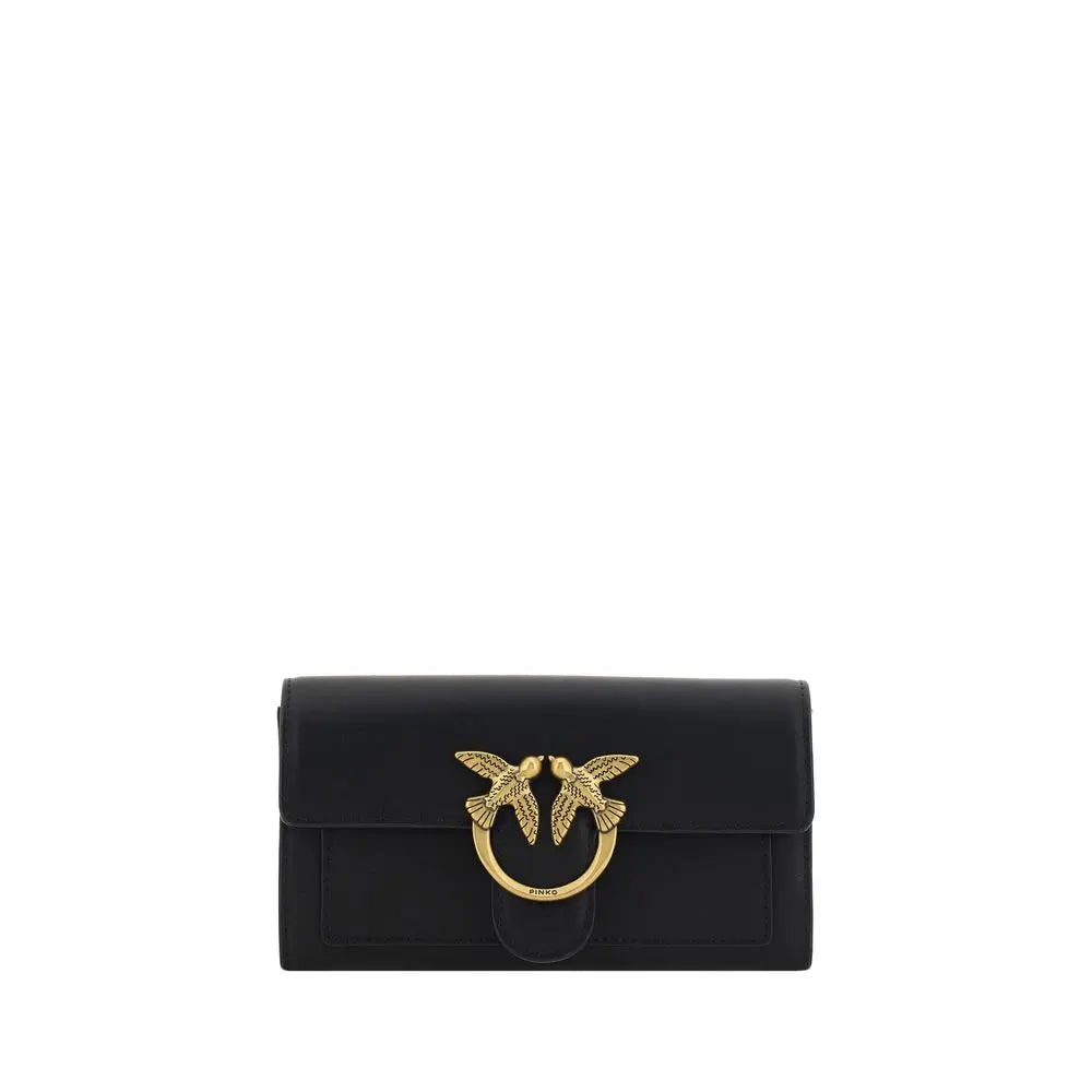 Portefeuille Pinko One Love noir PINKO