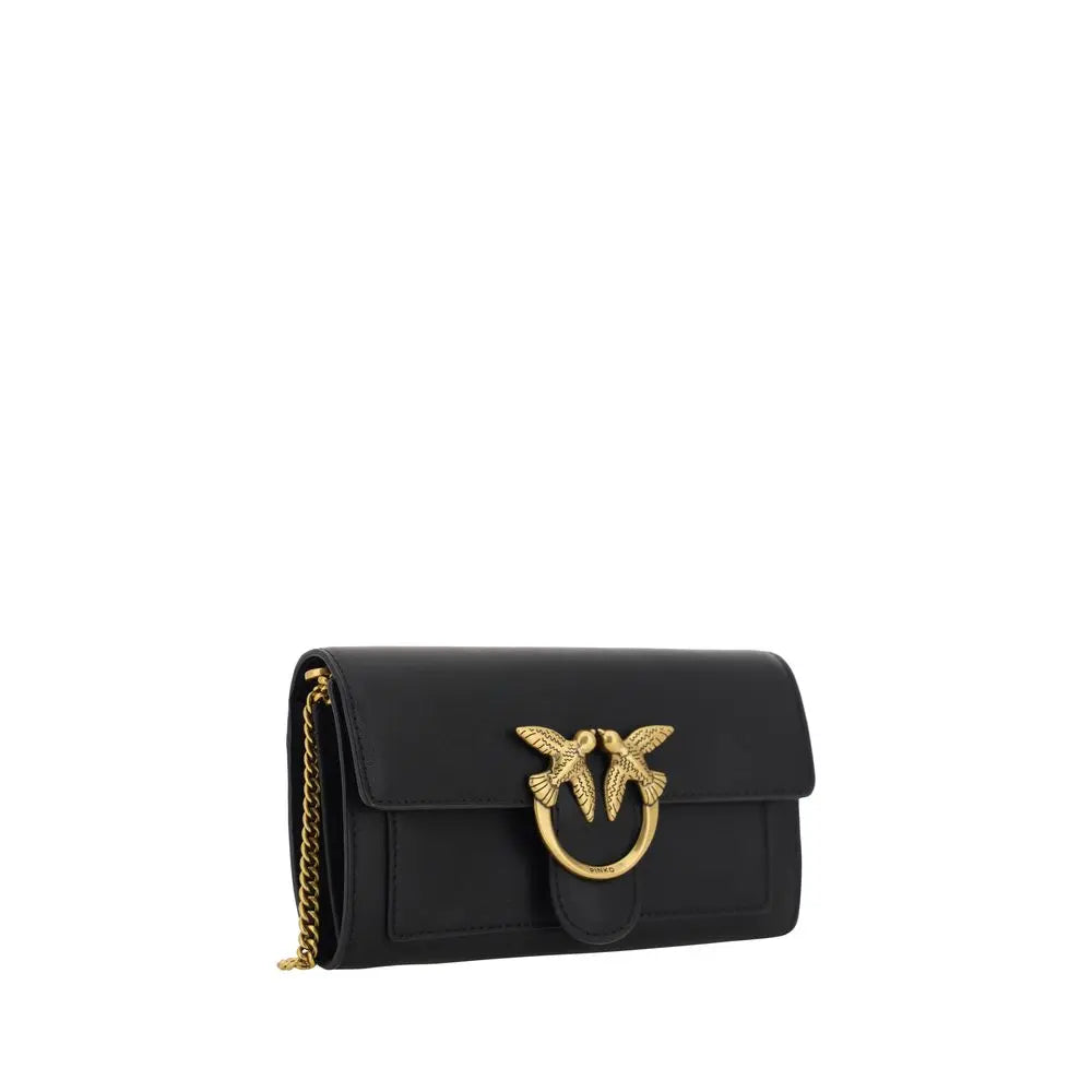Portefeuille Pinko One Love noir PINKO