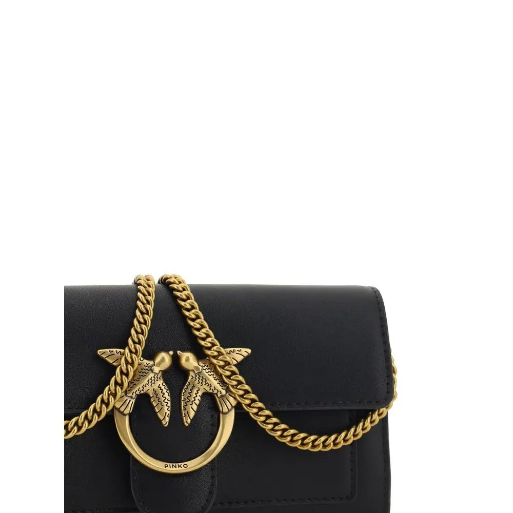 Portefeuille Pinko One Love noir PINKO