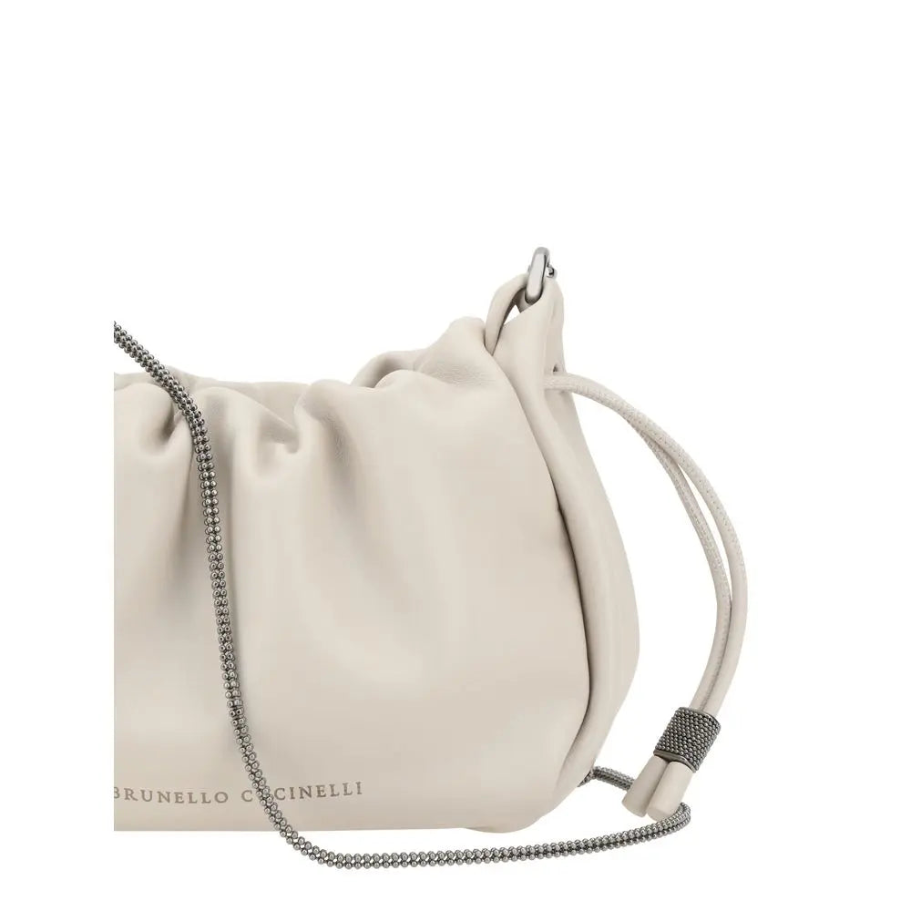 Sac Brunello Cucinelli Bucket Mellow beige Brunello Cucinelli